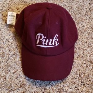 PINK Victoria's Secret NWT Baseball Hat Wool.